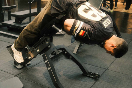 Pro Hyperextension "Bulldog" Commercial Back Extension Machine view 2